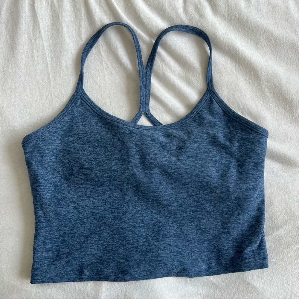 Beyond Yoga Spacedye Slim Racerback cropped tank size small